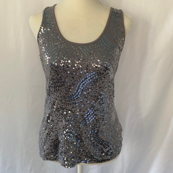 💜3/$15 Apt. 9 Sequin Tank Top - Picture 1 of 5